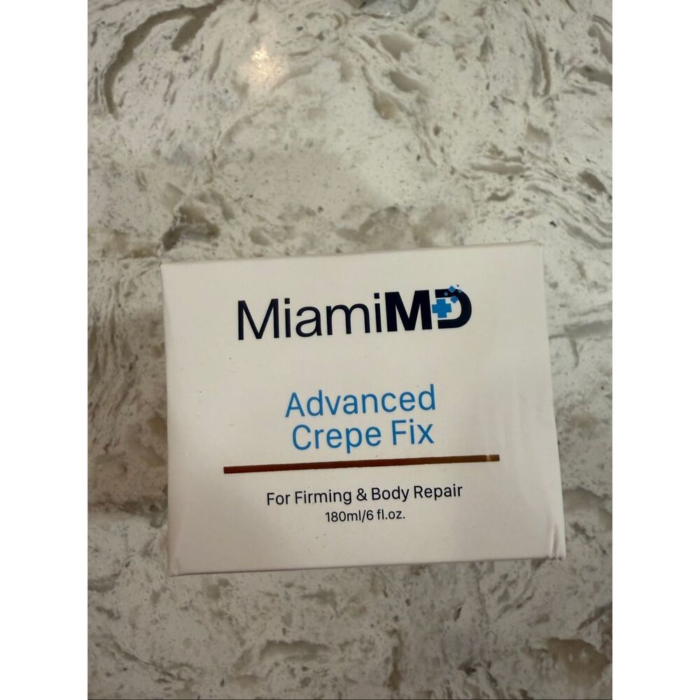 MiamiMD Advanced Crepe Fix Firming Body Repair Cream 6 oz NEW Sealed